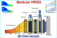 боилер трубки воды генератора пара спасения жары отработанного тепла HRSG 5T -130T